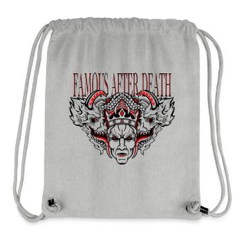 Famous after death - Stanley/Stella Recycled Gym Bag - heather grey - Front