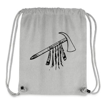 Tomahawk - Stanley/Stella recycelter Gym Bag - Grau meliert - Vorne