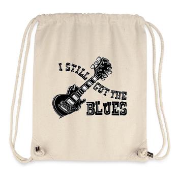 J’AI TOUJOURS LE BLUES - Sac à cordon recyclé Stanley/Stella - blanc naturel - Devant