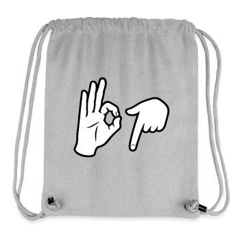Six Seven Trend - Stanley/Stella Recycled Gym Bag - heather grey - Front