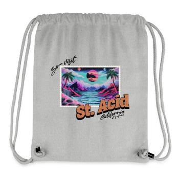 St. Acid - Stanley/Stella recycelter Gym Bag - Grau meliert - Vorne