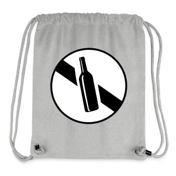 End of ban on drinking - Stanley/Stella Recycled Gym Bag - heather grey - Front