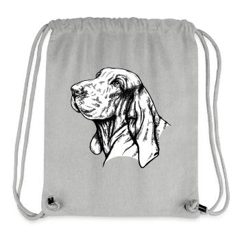 Bracco Italiano Portrait - Stanley/Stella recycelter Gym Bag - Grau meliert - Vorne
