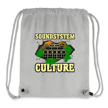 Soundsystem Culture - Stanley/Stella Recycled Gym Bag - heather grey - Front