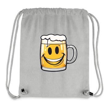Bonne bière ! - Sac à cordon recyclé Stanley/Stella - gris chiné - Devant