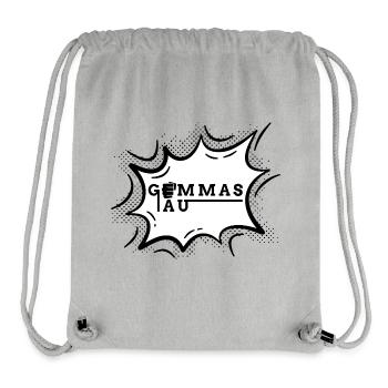 Gemmas au - let's tackle it - Stanley/Stella Recycled Gym Bag - heather grey - Front