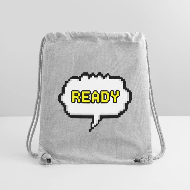 Ready Pixel Speech Bubble Stanley/Stella Recycled Gym Bag