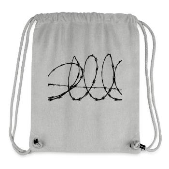 Barbed Wire - Stanley/Stella Recycled Gym Bag - heather grey - Front