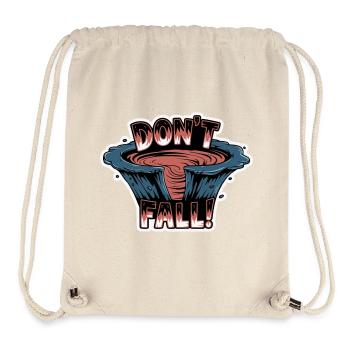 Lava Eruption Cartoon - Stanley/Stella Recycled Gym Bag - natural - Front