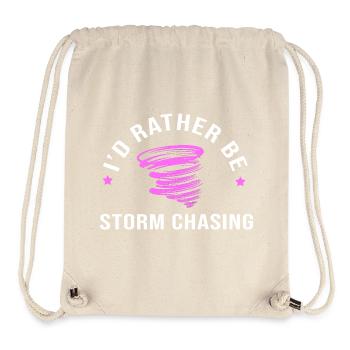 Wetter Meteorologie Meteorologe - Stanley/Stella recycelter Gym Bag - Naturweiß - Vorne