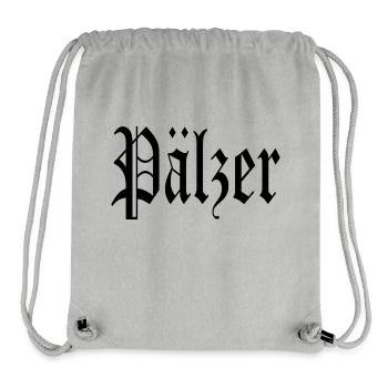 Pfälzer / Pälzer - Stanley/Stella recycelter Gym Bag - Grau meliert - Vorne