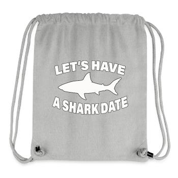 SHARK DATE - Stanley/Stella recycelter Gym Bag - Grau meliert - Vorne