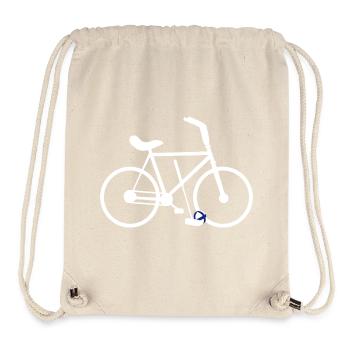 Cycling polo, indoor cycling - Stanley/Stella Recycled Gym Bag - natural - Front