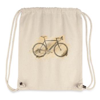 vélo de course - Sac à cordon recyclé Stanley/Stella - blanc naturel - Devant