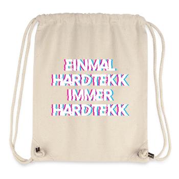 Hardtekk Tekk - Sac à cordon recyclé Stanley/Stella - blanc naturel - Devant