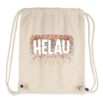 Helau! Confetti cheers - Stanley/Stella Recycled Gym Bag - natural - Front