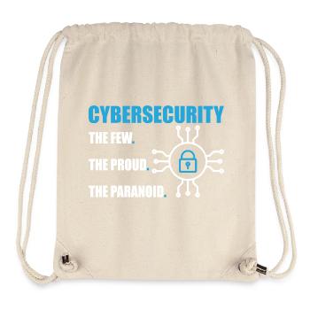 Lustiges Cybersicherheits-IT-Support-IT-Sicherheitsnetzwerk - Stanley/Stella recycelter Gym Bag - Naturweiß - Vorne
