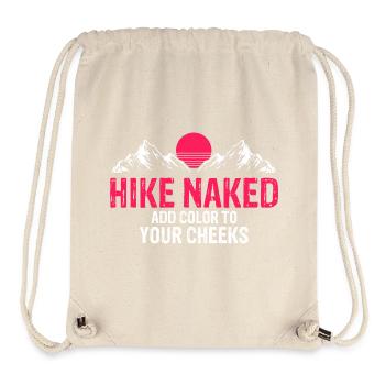 Bold Hiking Humor Add Cheeky Color to Your Trail - Stanley/Stella recycelter Gym Bag - Naturweiß - Vorne