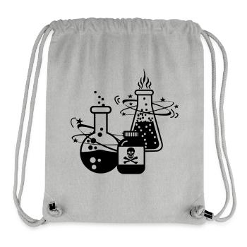 Poison mixing - Stanley/Stella Recycled Gym Bag - heather grey - Front