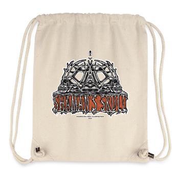 Shaman's Skull Witchy - Stanley/Stella Recycled Gym Bag - natural - Front
