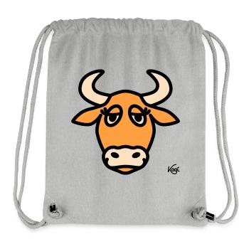 Taurus Large - Stanley/Stella Recycled Gym Bag - heather grey - Front