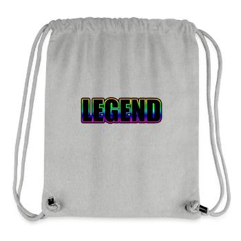 Legende - Stanley/Stella recycelter Gym Bag - Grau meliert - Vorne