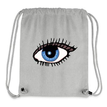 Eye - Eye - Sight - View - Stanley/Stella Recycled Gym Bag - heather grey - Front
