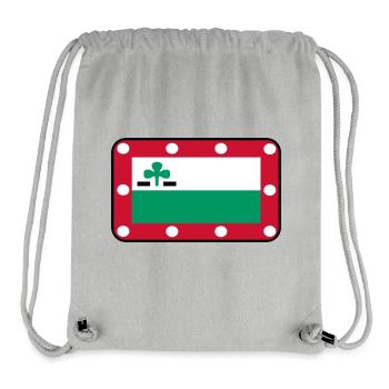Meppeldag-Flaggenlogo – Urban Style - Stanley/Stella recycelter Gym Bag - Grau meliert - Vorne