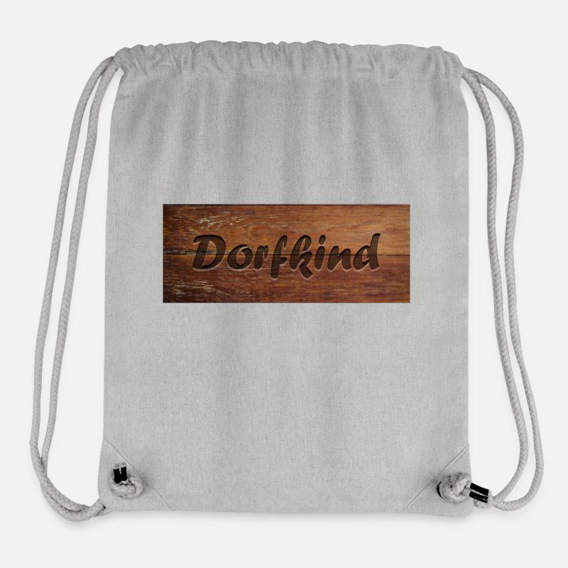 Dorfkind - Stanley/Stella recycelter Gym Bag - Grau meliert