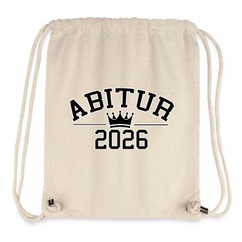 Abitur 2026 - Stanley/Stella recycelter Gym Bag - Naturweiß - Vorne
