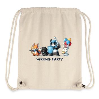 False Party – Knight, Rogue, Mage & Birth - Stanley/Stella Recycled Gym Bag - natural - Front