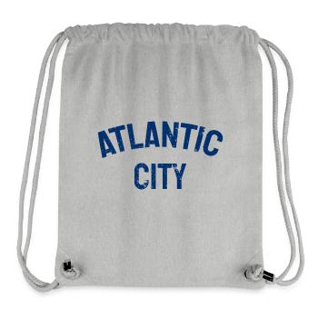 Atlantic City - Est. 1854 - New Jersey - USA - Stanley/Stella recycelter Gym Bag - Grau meliert - Vorne
