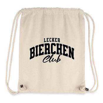Lecker Bierchen Club - Stanley/Stella recycelter Gym Bag - Naturweiß - Vorne