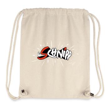 Schnipp Hoodie - Stanley/Stella recycelter Gym Bag - Naturweiß - Vorne