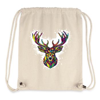 Hirschkopf - Stanley/Stella Recycled Gym Bag - natural - Front