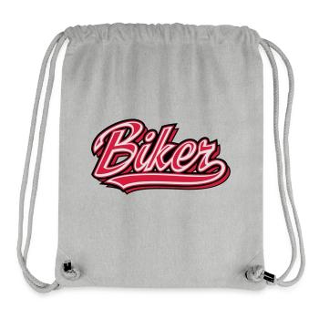 Biker - Stanley/Stella recycelter Gym Bag - Grau meliert - Vorne
