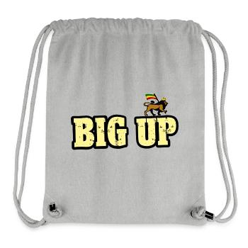 Dub Reggae Big Up - Stanley/Stella Recycled Gym Bag - heather grey - Front