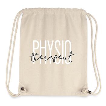 Stilvolles Design für Physiotherapeut - Stanley/Stella recycelter Gym Bag - Naturweiß - Vorne