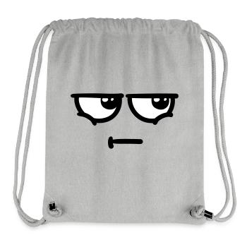 Not Amused - Stanley/Stella recycelter Gym Bag - Grau meliert - Vorne