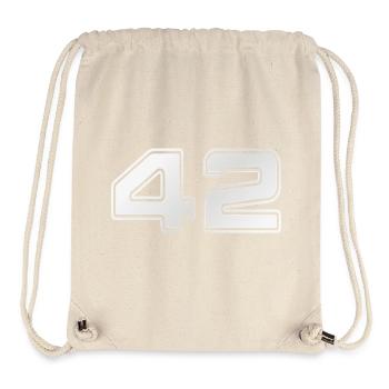 NERDY forever - 42 - Stanley/Stella Recycled Gym Bag - natural - Front