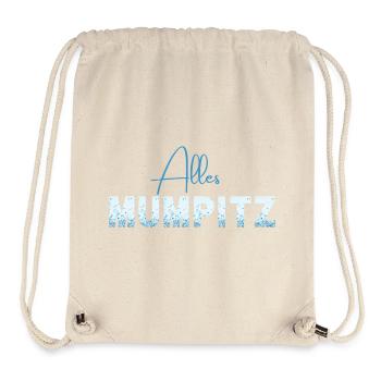 Alles Mumpitz - Wortschätze - vergessene Wörter - Stanley/Stella recycelter Gym Bag - Naturweiß - Vorne