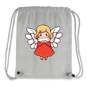 Angel - Stanley/Stella Recycled Gym Bag - heather grey - Front