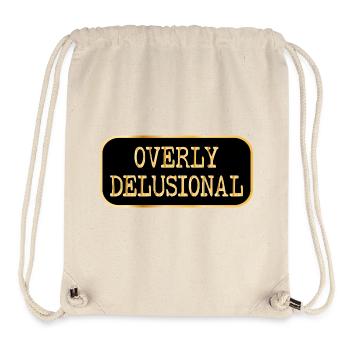 Overly Delusional Feelings - Stanley/Stella Recycled Gym Bag - natural - Front
