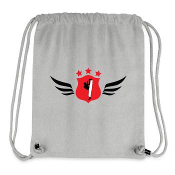 Capoeira - Fighting - Dance - Stanley/Stella Recycled Gym Bag - heather grey - Front