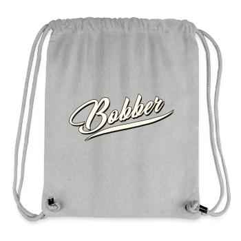 bobber chopper biker autocollant de croisière autocollant - Sac à cordon recyclé Stanley/Stella - gris chiné - Devant
