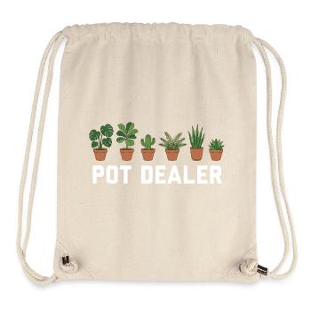 Urban Jungle: Dein lokaler Pot Dealer - Stanley/Stella recycelter Gym Bag - Naturweiß - Vorne
