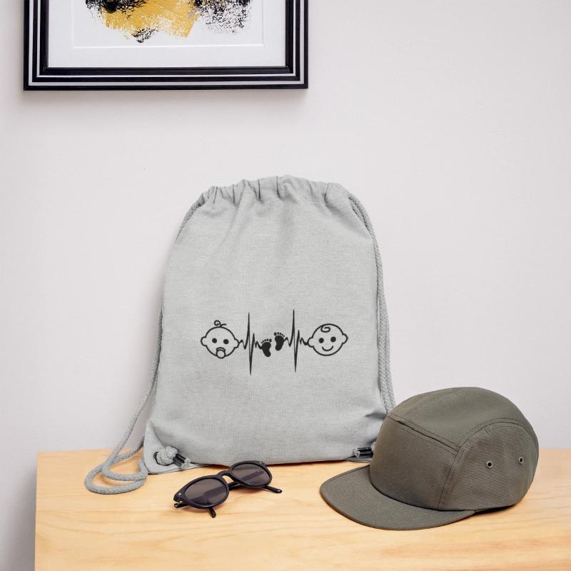 Baby Mädchen oder Junge Stanley/Stella recycelter Gym Bag