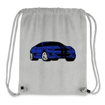 Sportwagen - Sportauto - Coupé - Stanley/Stella recycelter Gym Bag - Grau meliert - Vorne