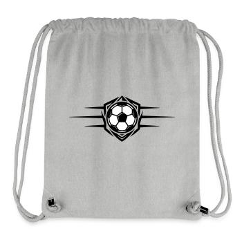 Soccer Icon - Stanley/Stella Recycled Gym Bag - heather grey - Front