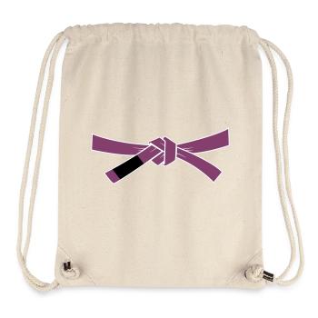 Purplebelt - Purple Belt - Stanley/Stella Recycled Gym Bag - natural - Front
